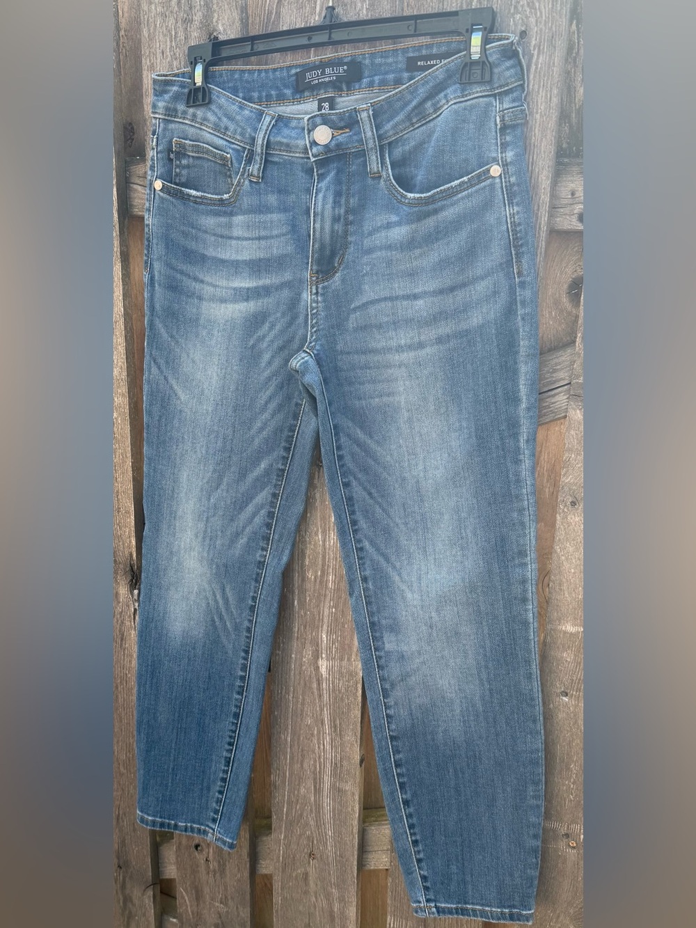 Judy Blue Medium Blue Wash Skinny Jeans